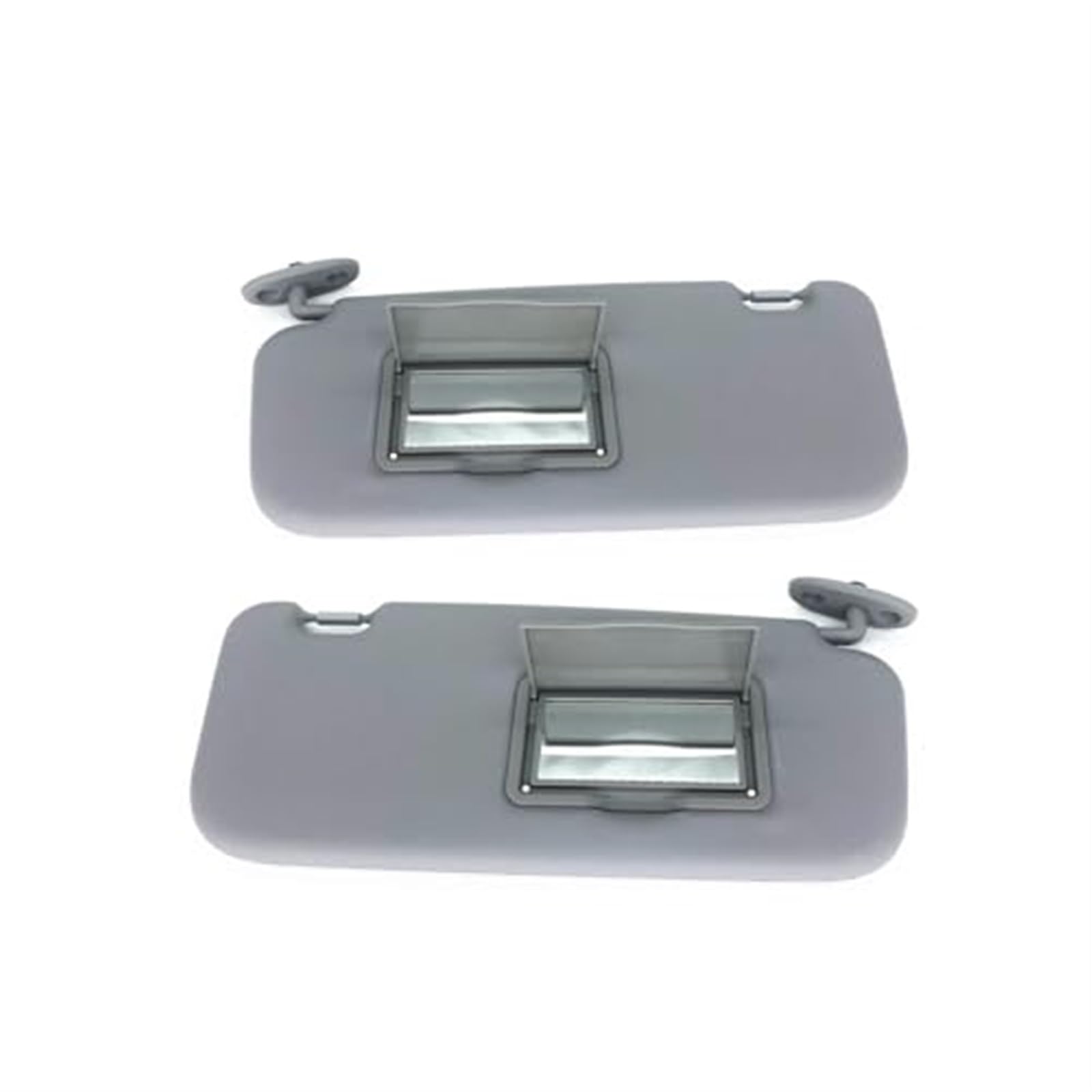 Clynex Sonnenschutz, graue Sonnenblende, for Hyundai, for Getz for Click 2002–2012, LHD-Auto, Links/rechts vorne, Sonnenblende, Blindabdeckung, Schild Auto-Sonnenblende(Grey 2X Left-Right) von Clynex