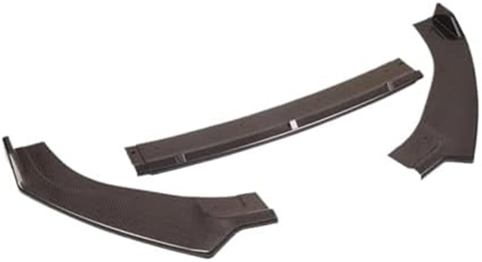 Clynex Splitter Frontstoßstangensplitter Lippendiffusor Body Kit Spoilerschutz, for Golf, 7 7.5 MK7 MK7.5, for GTI, for GTD R, for Line 2012-2020 Lippensplitter (Schwarz glänzend) Autospoiler-Splitter von Clynex