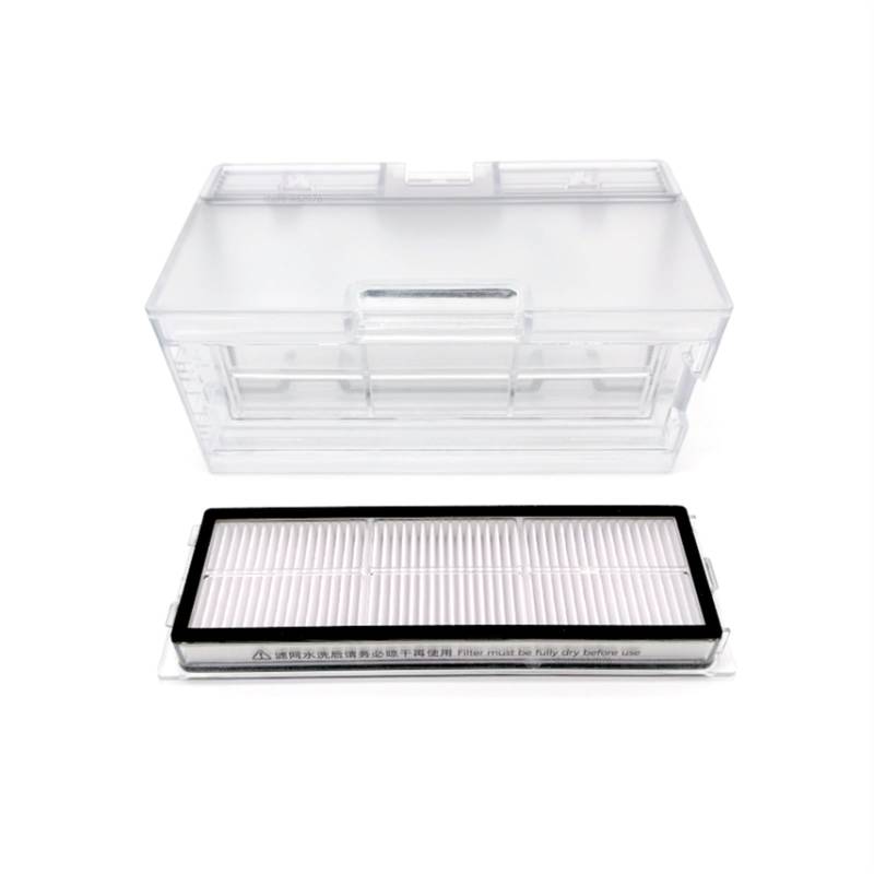 Clynex Staub Box HEPA Filter Ersatzteile, for Dreame, bot W10 / W10 Pro Roboter Staubsauger Zubehör Staubbehälter mit Flip Karte Staubsauger-Staubbehälter(Dustbin with Filter) von Clynex