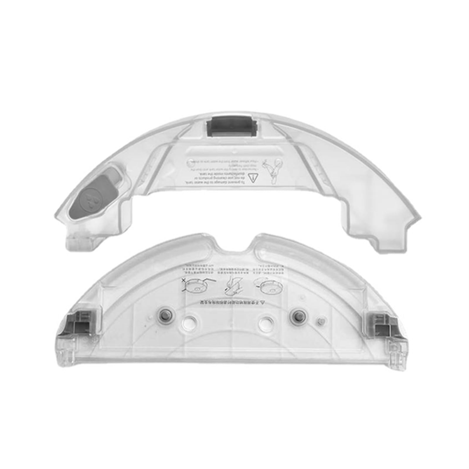 Clynex Staubbox, Wischmopp-Stützwagen, Wassertank, for Xiaomi, for Roborock, Kehrroboter T7 S5 Max S50 Max S6maxv S6Pure Staubsaugerteile Staubsauger-Staubbehälter(2pcs-01) von Clynex
