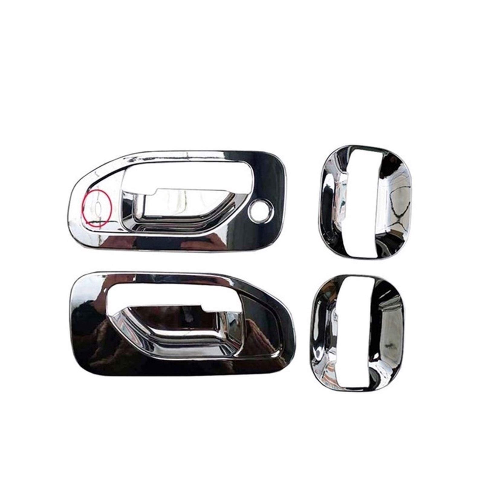 Clynex Türgriff Chrom Tür Schüssel Abdeckung Trim Auto Styling Aufkleber Auto Zubehör, for Nissan, NV200 Evalia 2010 2018 Abdeckung für Außentürgriffe Clynex Türgriff Chrom Tür Schüssel Abdeckung Trim Auto Styling Aufkleber Auto Zubehör, for Nissan, NV200 Evalia 2010 2018 Abdeckung für Außentürgriffe von Clynex