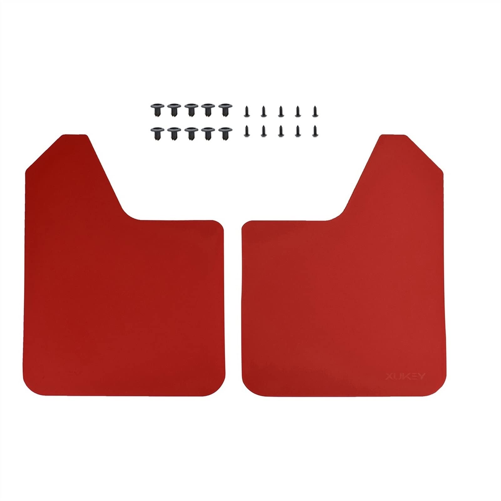 Clynex Universelle rote Racing-Schmutzfänger, Spritzschutz, for Peugeot, FIAT, Citroen, VW, Ford, Renault, Auto, Transporter, Pickup Auto-Schmutzfänger Clynex Universelle rote Racing-Schmutzfänger, Spritzschutz, for Peugeot, FIAT, Citroen, VW, Ford, Renault, Auto, Transporter, Pickup Auto-Schmutzfänger von Clynex