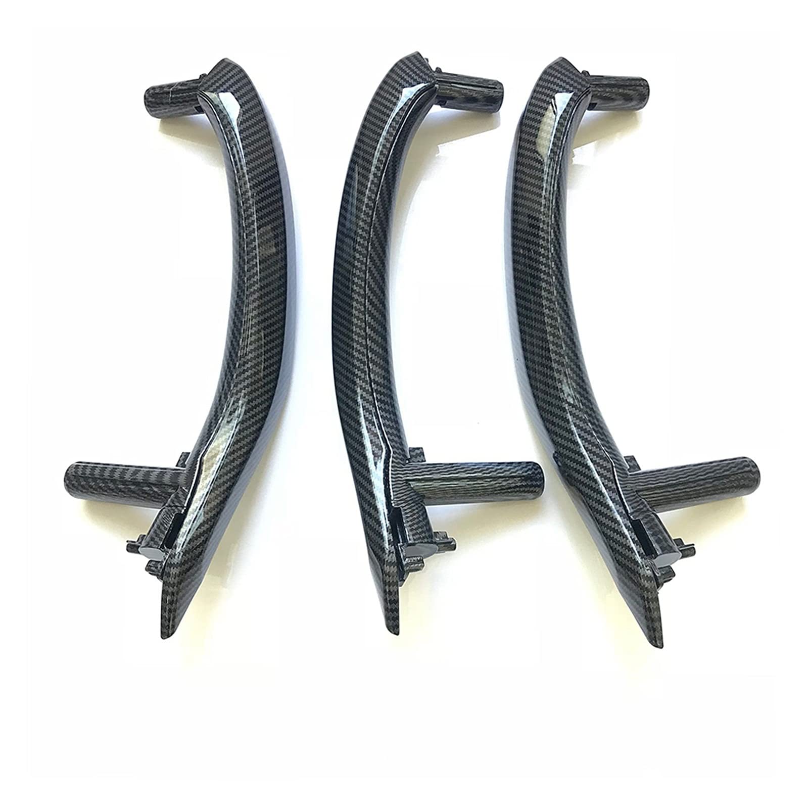 Clynex Verbesserter linker und rechter Carbonfaser-Innentürgriff mit Verkleidungssatz, for, for X5 X6 F15 F16 2014-2018 Auto-Innentürgriff(LHD Handle Set) von Clynex