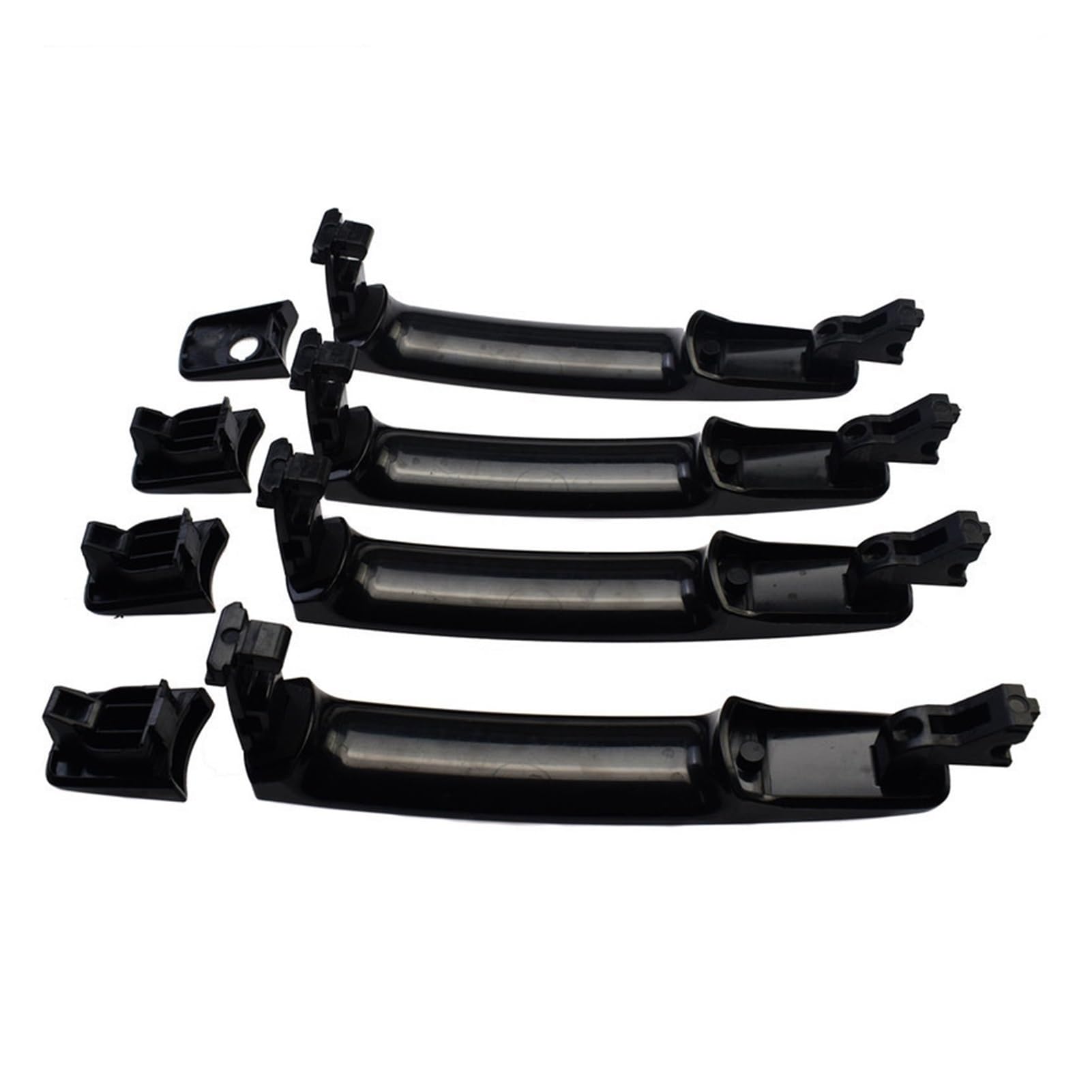 Clynex Vorne Hinten Links Rechts Außen Türgriff, for Nissan, Rogue, for Infiniti, G35 80640AM205 NI1310129 80640CA012 Abdeckung für Außentürgriffe(Front Rear 4pcs) von Clynex