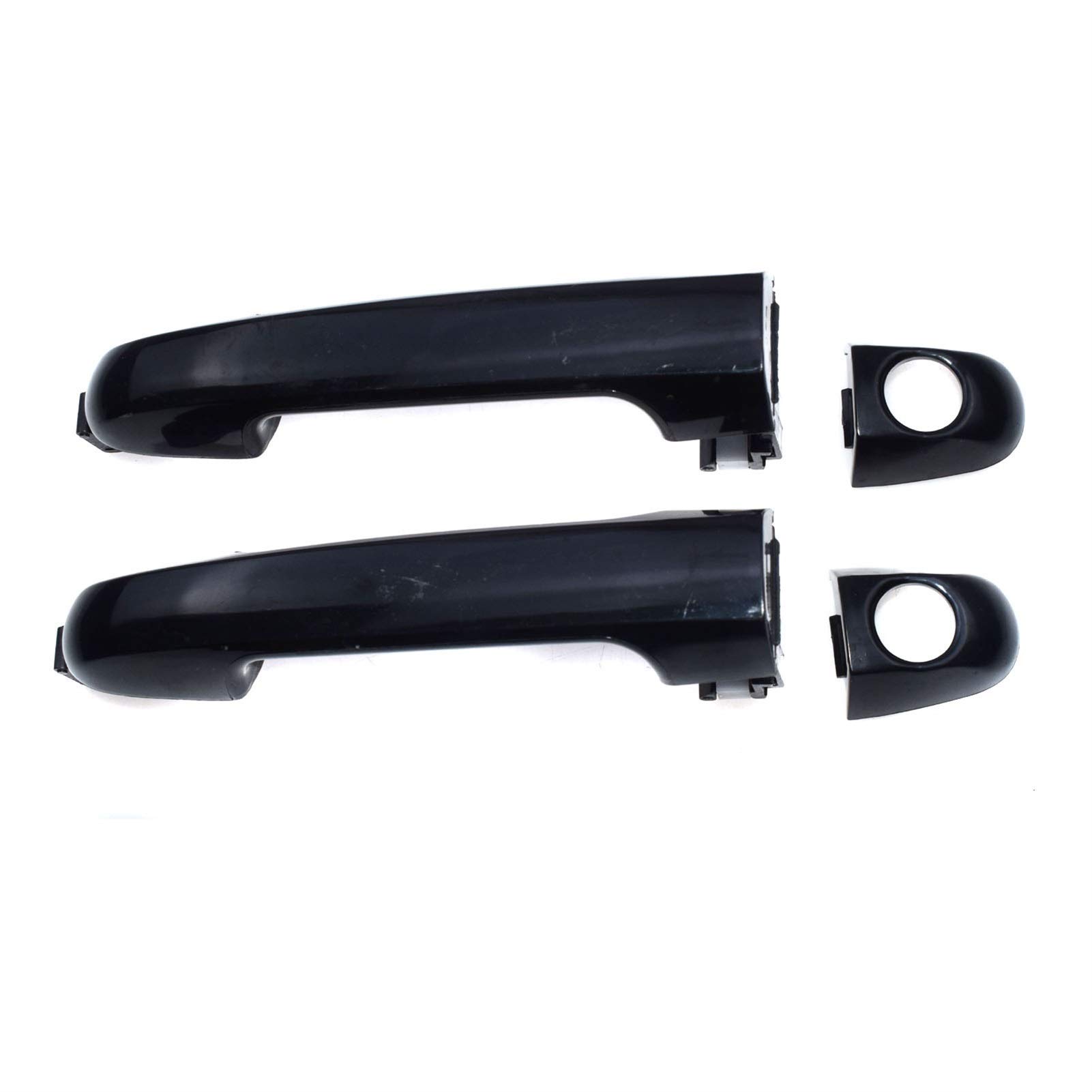 Clynex Vorne Hinten Links Rechts Außentürgriffe 2007-2012, for Hyundai, for Elantra, 826512H000 826612H000 836512H000 836612H000 Abdeckung für Außentürgriffe(Left Pair) von Clynex