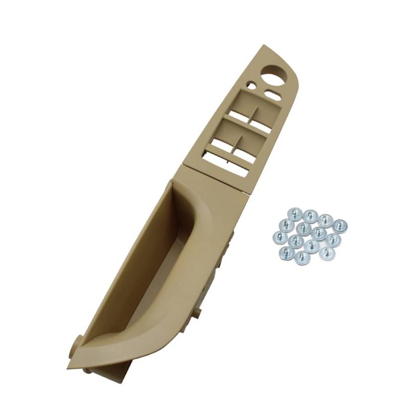 Clynex Vorne Links Fahrer Innentür Armlehne Abdeckung Panel Trim Pull Griff, for, for 3 Serie E90 E91 316 318 320 325 328i Auto-Innentürgriff(Beige High-end 35.5) von Clynex