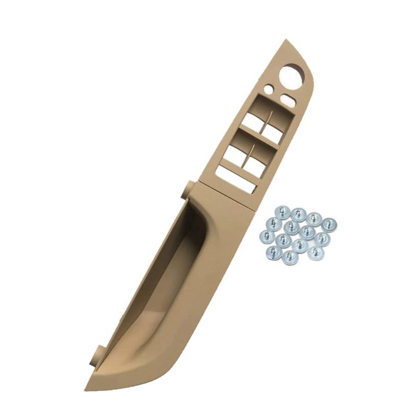 Clynex Vorne Links Fahrer Innentür Armlehne Abdeckung Panel Trim Pull Griff, for, for 3 Serie E90 E91 316 318 320 325 328i Auto-Innentürgriff(Beige High-end 37.5) von Clynex