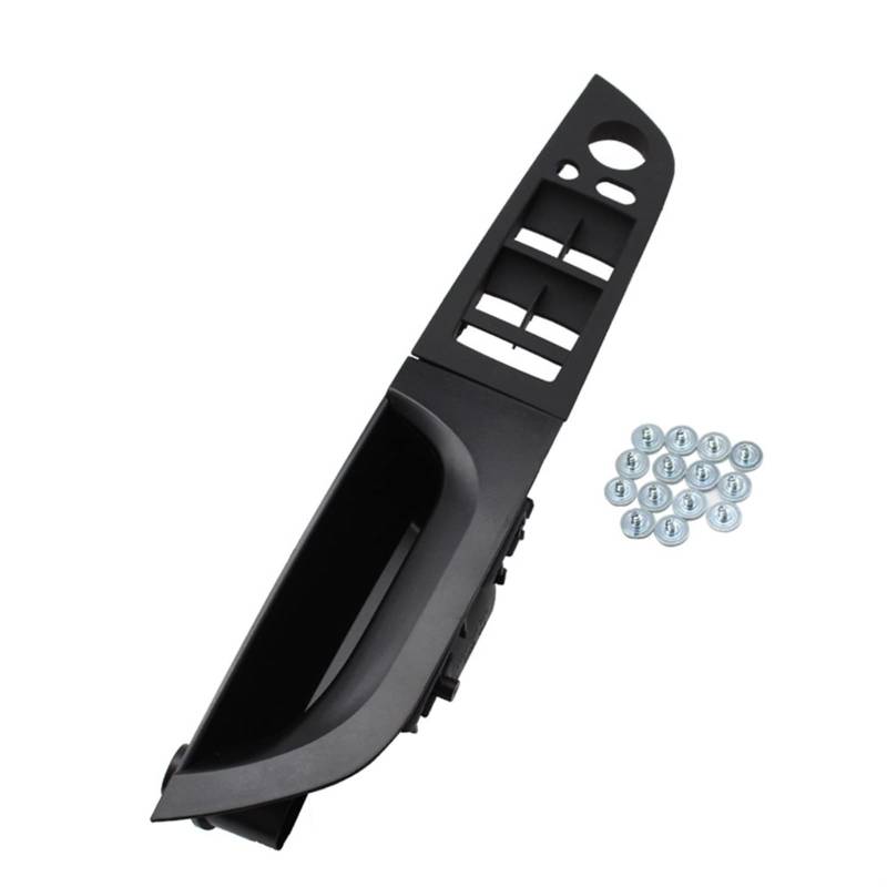 Clynex Vorne Links Fahrer Innentür Armlehne Abdeckung Panel Trim Pull Griff, for, for 3 Serie E90 E91 316 318 320 325 328i Auto-Innentürgriff(Black High-end 35.5) von Clynex