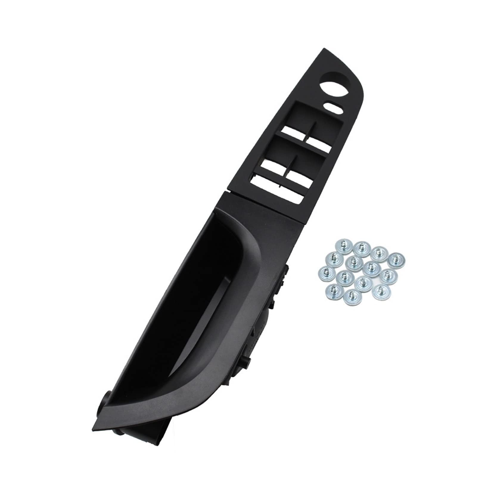 Clynex Vorne Links Fahrer Innentür Armlehne Abdeckung Panel Trim Pull Griff, for, for 3 Serie E90 E91 316 318 320 325 328i Auto-Innentürgriff(Black Low-end 35.5) von Clynex