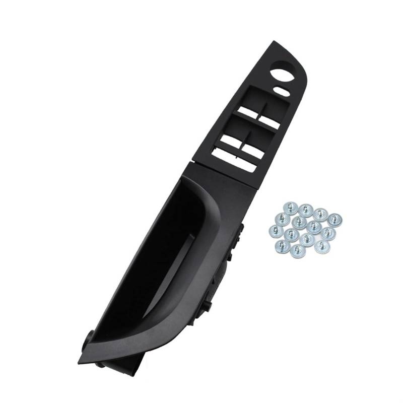 Clynex Vorne Links Fahrer Innentür Armlehne Abdeckung Panel Trim Pull Griff, for, for 3 Serie E90 E91 316 318 320 325 328i Auto-Innentürgriff(Black Low-end 35.5) von Clynex