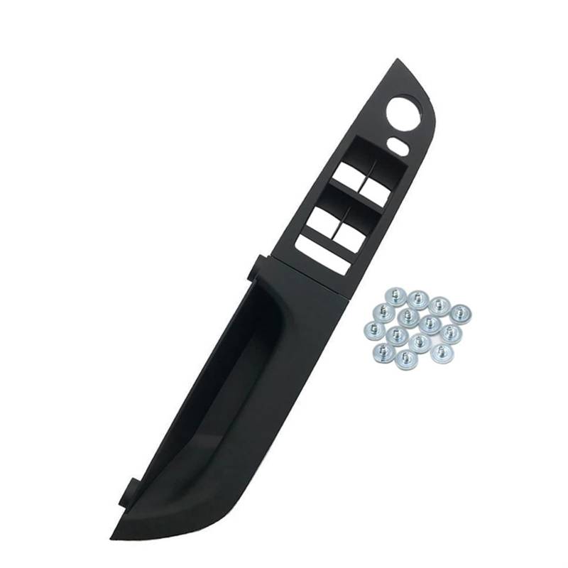 Clynex Vorne Links Fahrer Innentür Armlehne Abdeckung Panel Trim Pull Griff, for, for 3 Serie E90 E91 316 318 320 325 328i Auto-Innentürgriff(Black Low-end 37.5) von Clynex