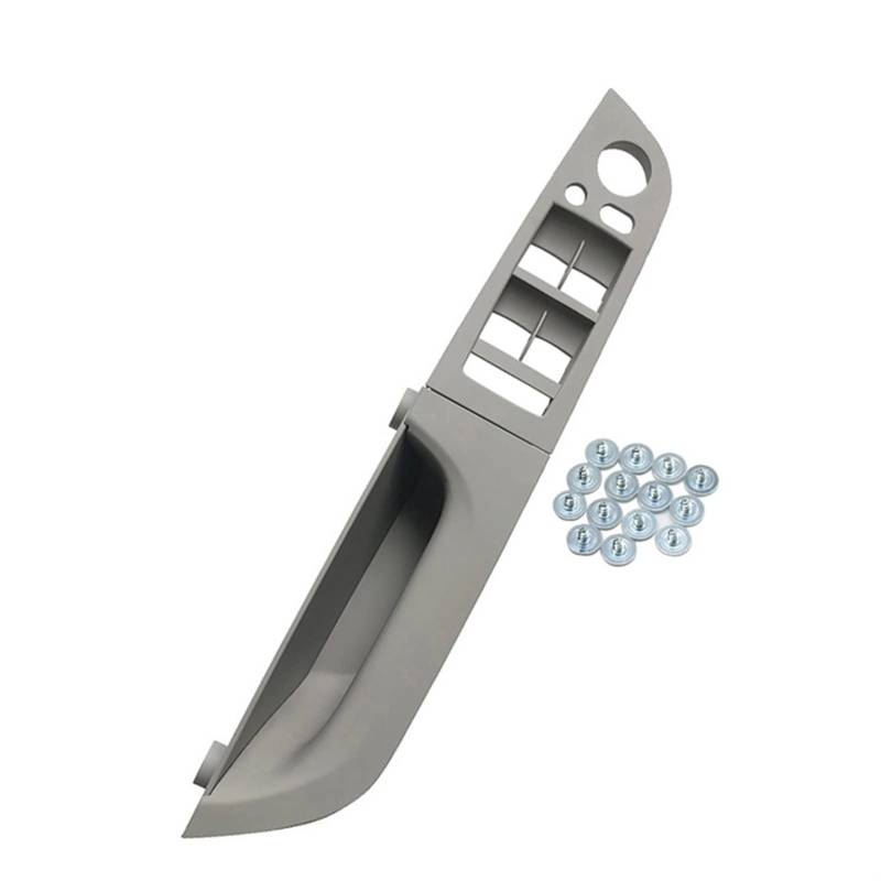 Clynex Vorne Links Fahrer Innentür Armlehne Abdeckung Panel Trim Pull Griff, for, for 3 Serie E90 E91 316 318 320 325 328i Auto-Innentürgriff(Gray High-end 37.5) von Clynex
