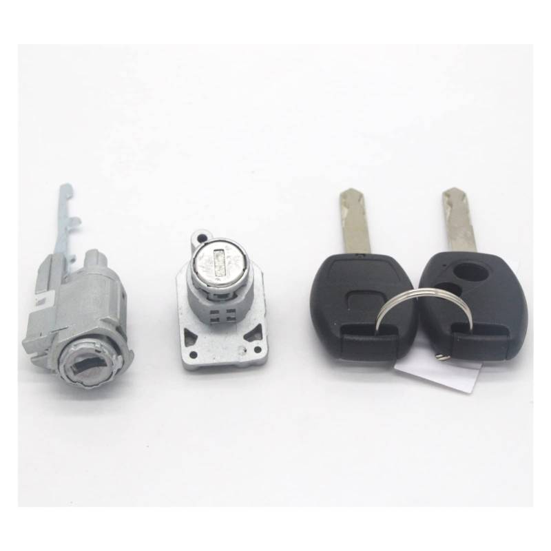 Clynex ZÜNDSCHLOSSSCHLOSS Barrel Trans 2 SCHLÜSSEL MIT 46 CHIP, for Civic, 2006-2008(Ig.S-Left Door Lock) von Clynex