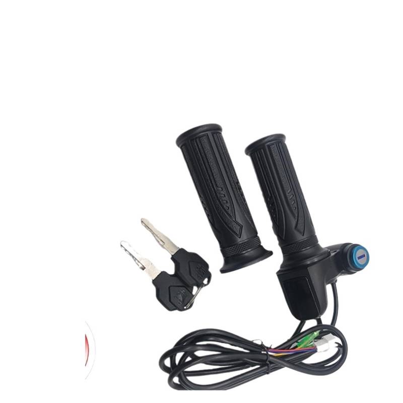 Clynex Zubehör for Elektroauto-Griffe, for 48-V-Power-Display-Lithium-Batterie-Fahren im Namen des zusammenklappbaren Elektroauto-Gasgriffs Elektroroller-Display(Key A) von Clynex