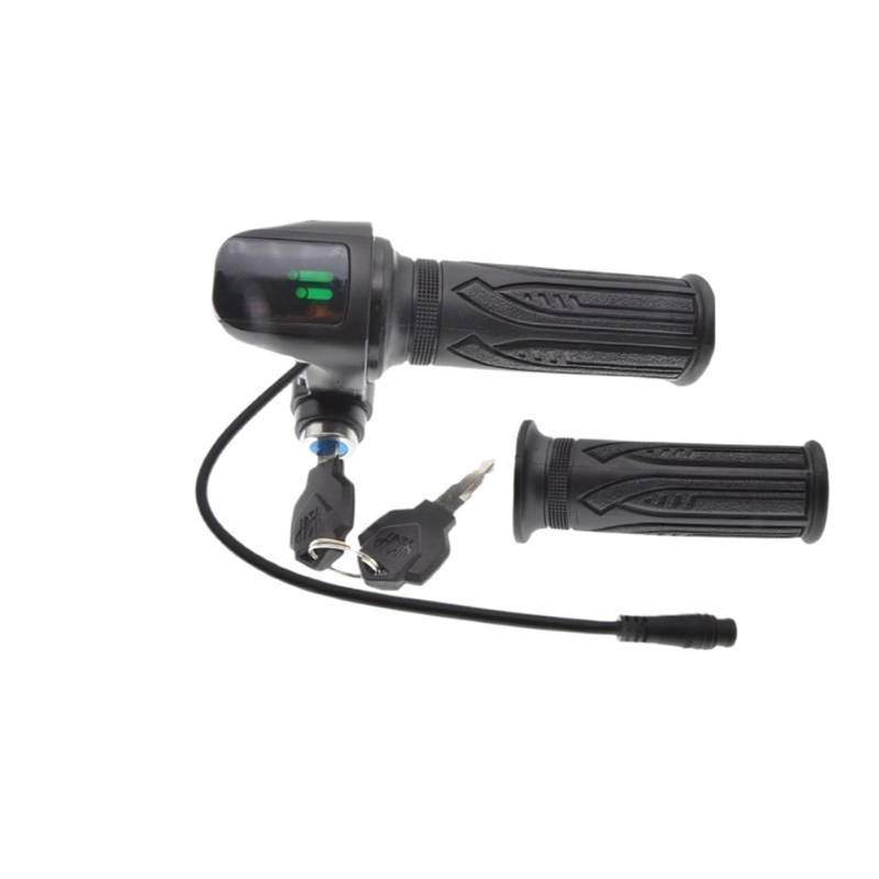 Clynex Zubehör for Elektroauto-Griffe, for 48-V-Power-Display-Lithium-Batterie-Fahren im Namen des zusammenklappbaren Elektroauto-Gasgriffs Elektroroller-Display(Key Exclusive) von Clynex