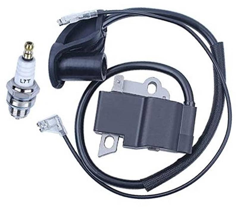 Clynex Zündspule Zündkerze, for STIHL, FS120 FS120R FS200 FS020 FS250 FS300 FS350 Trimmer Buttercutter Zündspule für Rasenmäher von Clynex