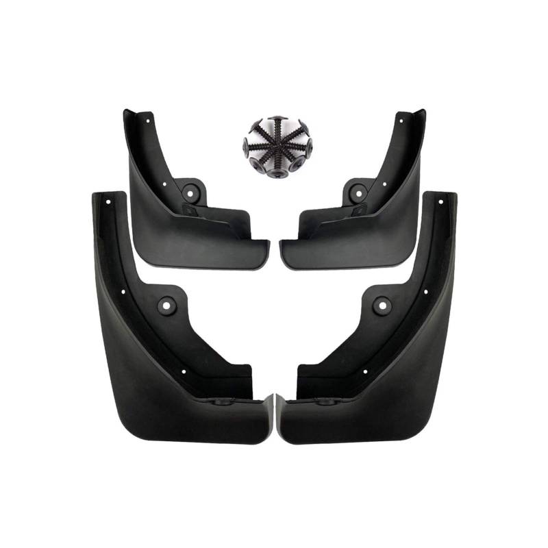 Clynex for Citroen, C5 Aircross 2017-2020, Kotflügel vorn und hinten, Spritzschutz, mit Befestigungsschrauben Auto-Schmutzfänger von Clynex