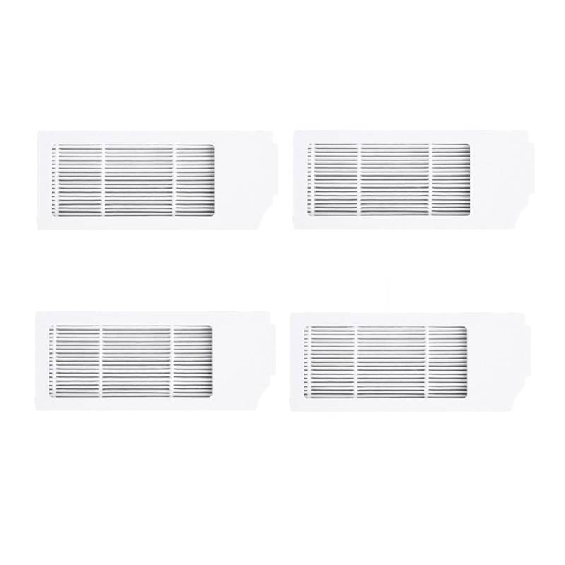 Clynex for Ecovacs DEEBOT X1 T10 Turbo Staub Box HEPA-Filter Schmutz Sammlung Roboter Staubsauger Ersatzteile Mülleimer Staubsauger-Staubbehälter(4 Filters) von Clynex