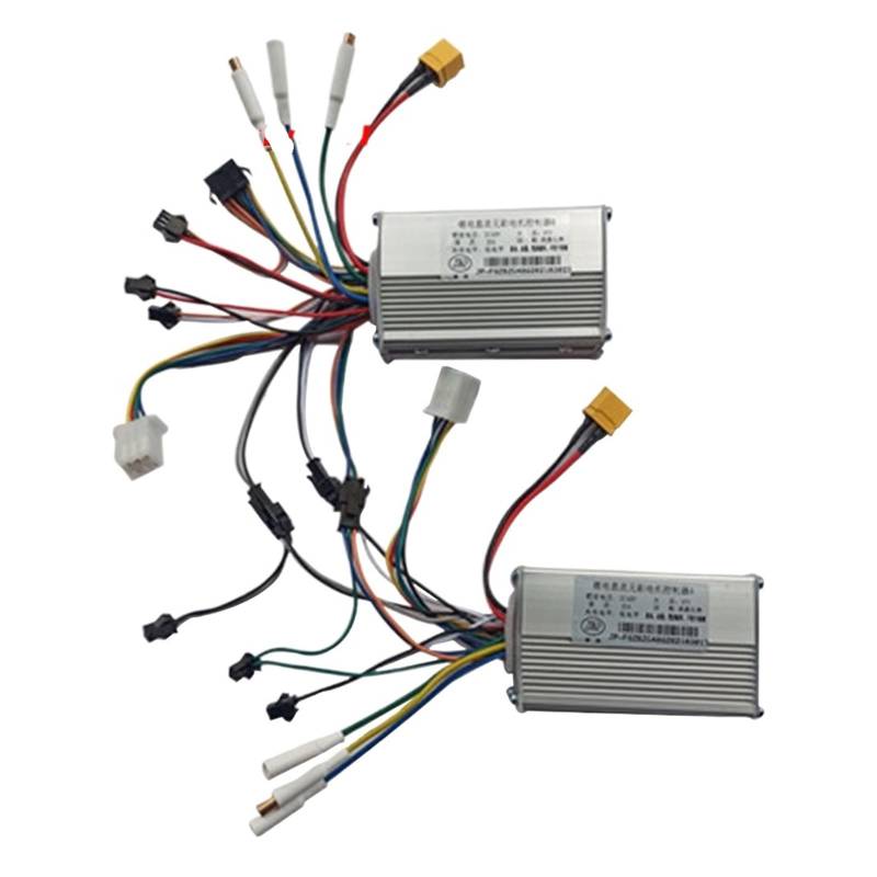Clynex for JP Display 36V 48V 52V 60V Drosselschalter 25ah Dual Drive Brushless Motor Controller, for FLJ T11 T113 Elektroroller Elektroroller-Display(60v 25a Hall AB) von Clynex