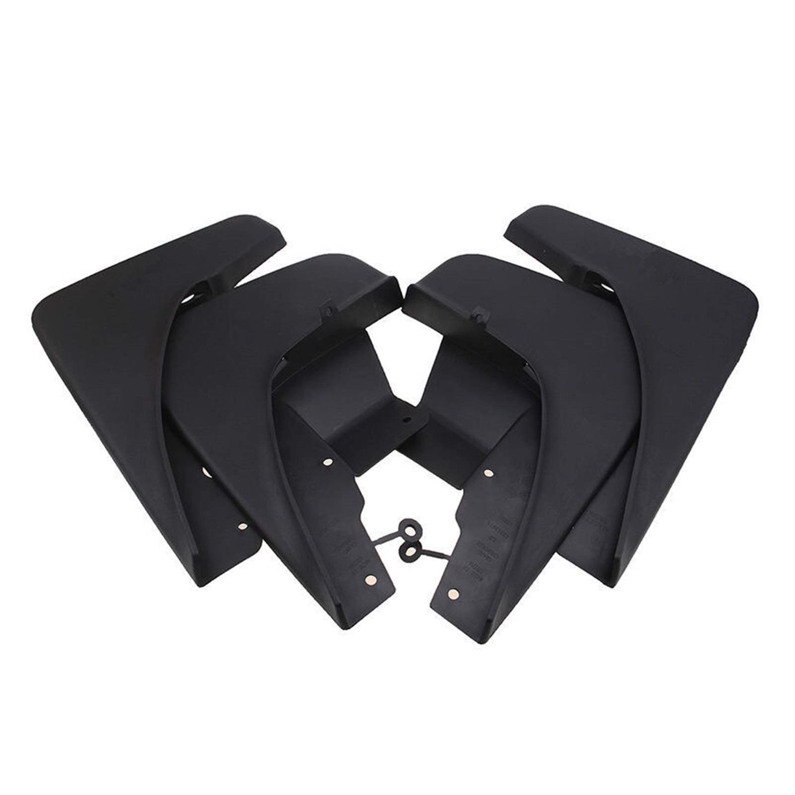 Clynex for Jeep, Grand Cherokee 2011-2015, Kotflügel vorn und hinten, Spritzschutz, mit Befestigungsschrauben Auto-Schmutzfänger Clynex for Jeep, Grand Cherokee 2011-2015, Kotflügel vorn und hinten, Spritzschutz, mit Befestigungsschrauben Auto-Schmutzfänger von Clynex