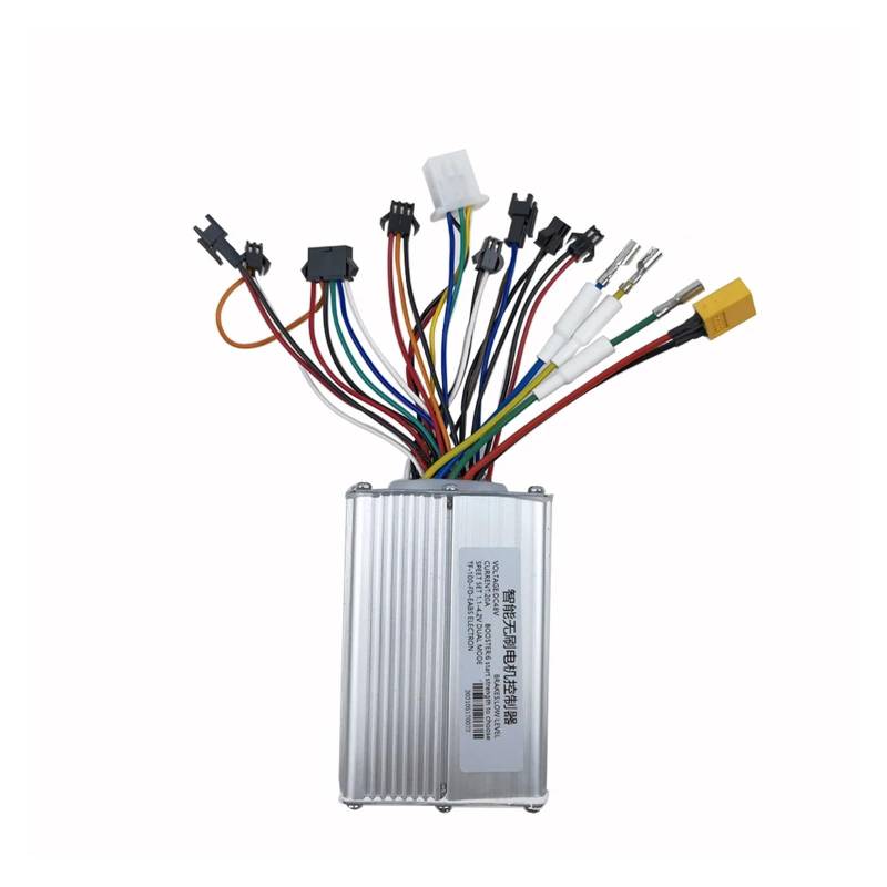 Clynex for Kugoo, for M4 Pro Elektroroller 36V 48V Bürstenloser Controller TF-100 Drosselschalter Power Display Startschalter Elektroroller-Display(48V Controller) von Clynex
