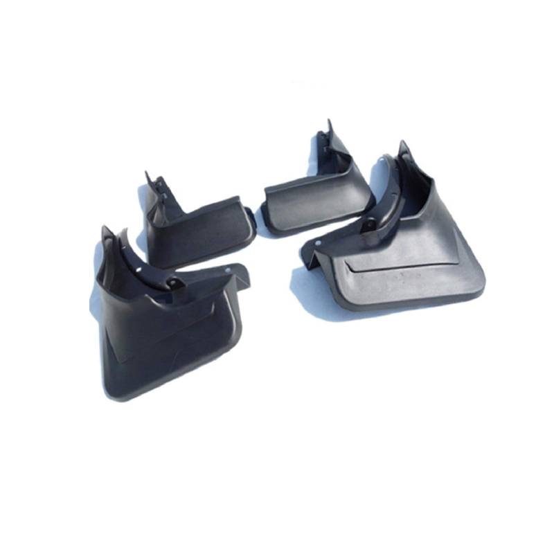 Clynex for Mercedes-Benz, ML-Klasse (W166) 2012-2019, Kotflügel vorn und hinten, Spritzschutz, mit Befestigungsschrauben Auto-Schmutzfänger(Black with Pedal) von Clynex