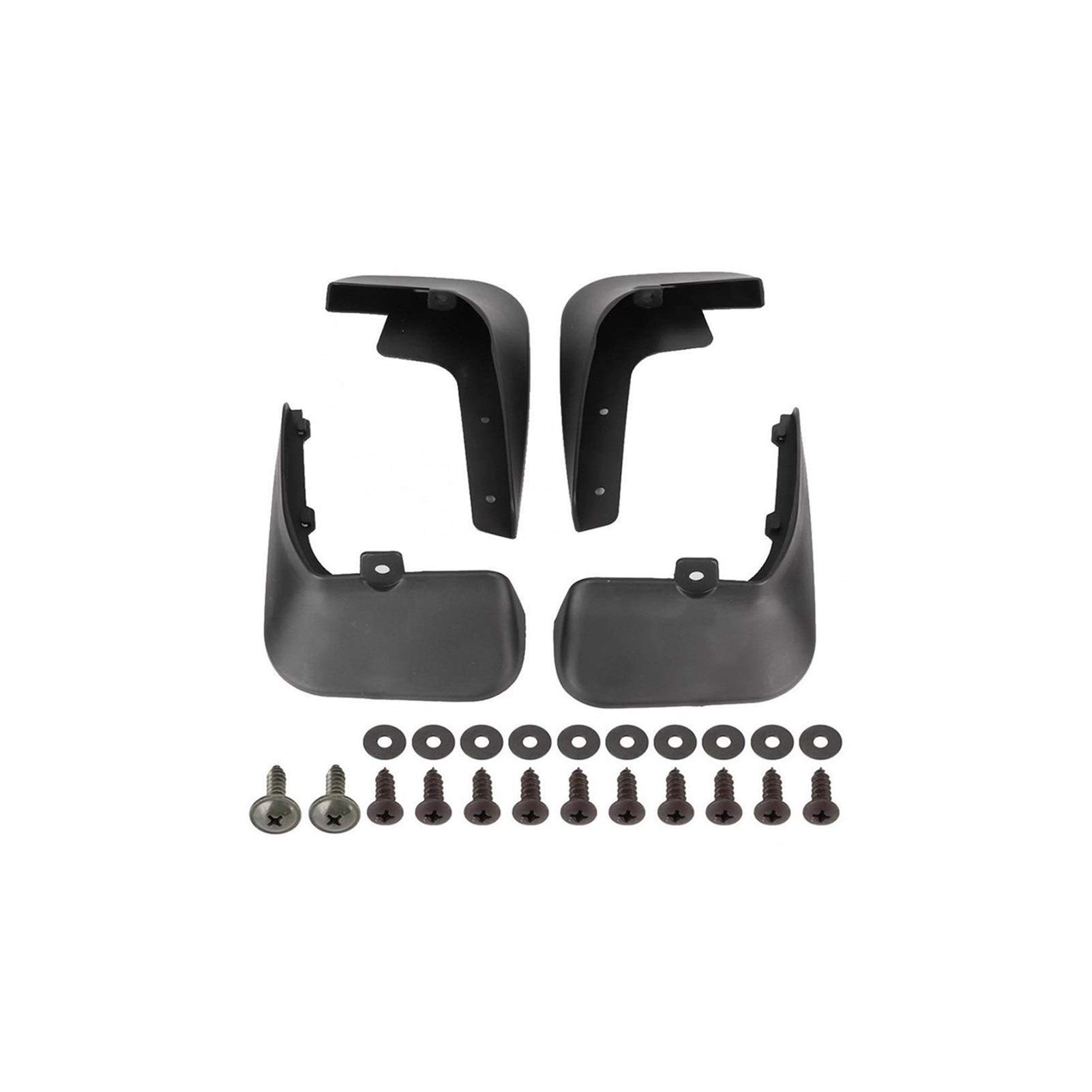 Clynex for Nissan, NV200 2010-2017, Kotflügel vorn und hinten, Spritzschutz, mit Befestigungsschrauben, Auto-Schmutzfänger Clynex for Nissan, NV200 2010-2017, Kotflügel vorn und hinten, Spritzschutz, mit Befestigungsschrauben, Auto-Schmutzfänger von Clynex