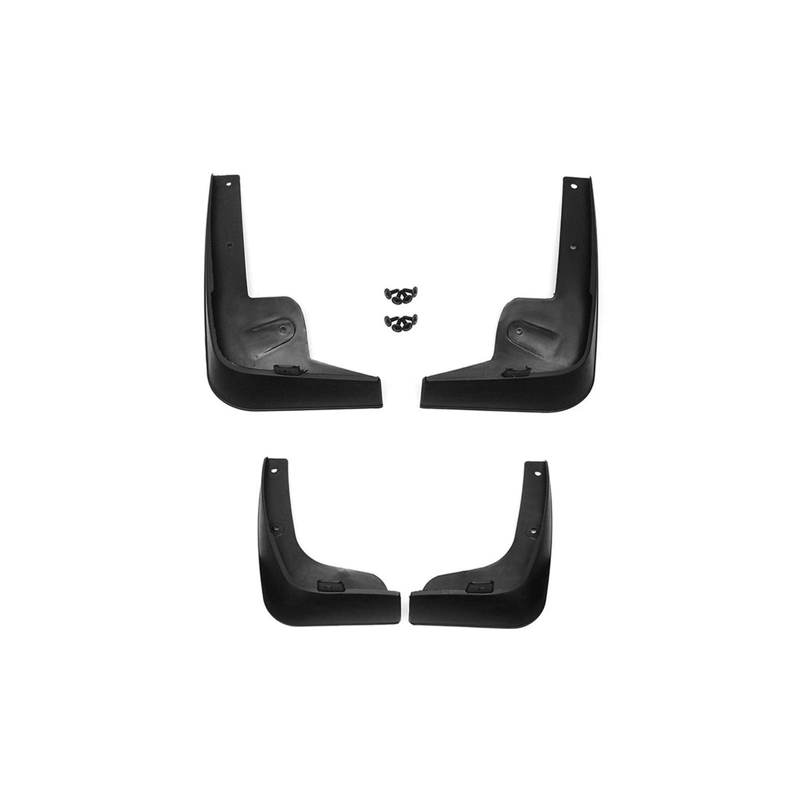 Clynex for Nissan Tiida Versa C11 2007-2011, Schmutzfänger for vorne und hinten. Spritzschutz. Mit Befestigungsschrauben Auto-Schmutzfänger Clynex for Nissan Tiida Versa C11 2007-2011, Schmutzfänger for vorne und hinten. Spritzschutz. Mit Befestigungsschrauben Auto-Schmutzfänger von Clynex