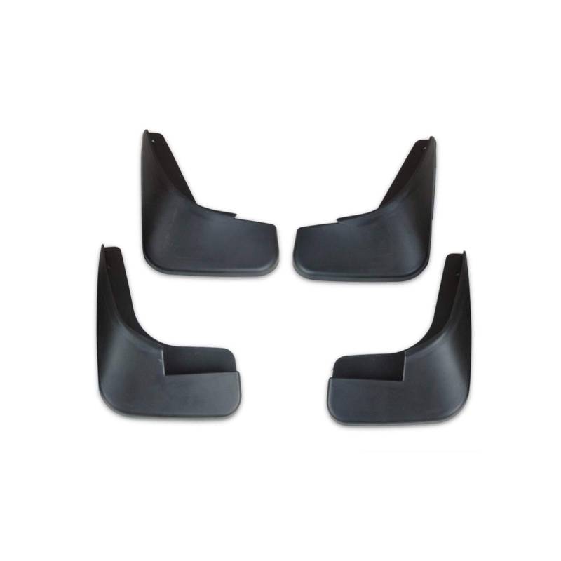 Clynex for Peugeot, 307 2000-2007, Kotflügel vorn und hinten, Spritzschutz, mit Befestigungsschrauben Auto-Schmutzfänger von Clynex