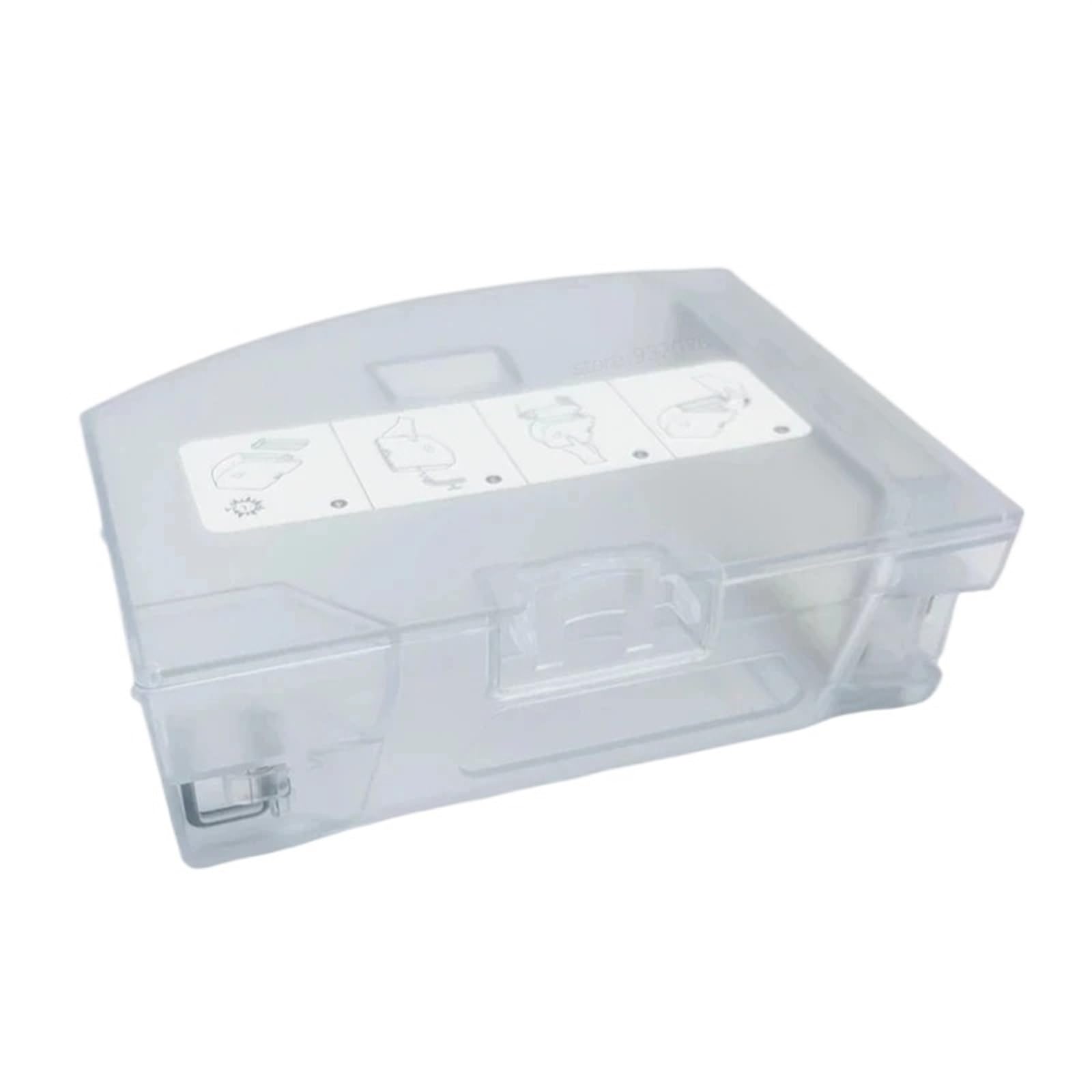 Clynex for Roborock, Q7 Max Staubbox-Zubehör Q7 MAX+ Staubsauger Wischplatte Wischtablett 2-in-1 Mülleimer Wassertank Teile Staubsauger-Staubbehälter(Q7 Max Dustbin) von Clynex