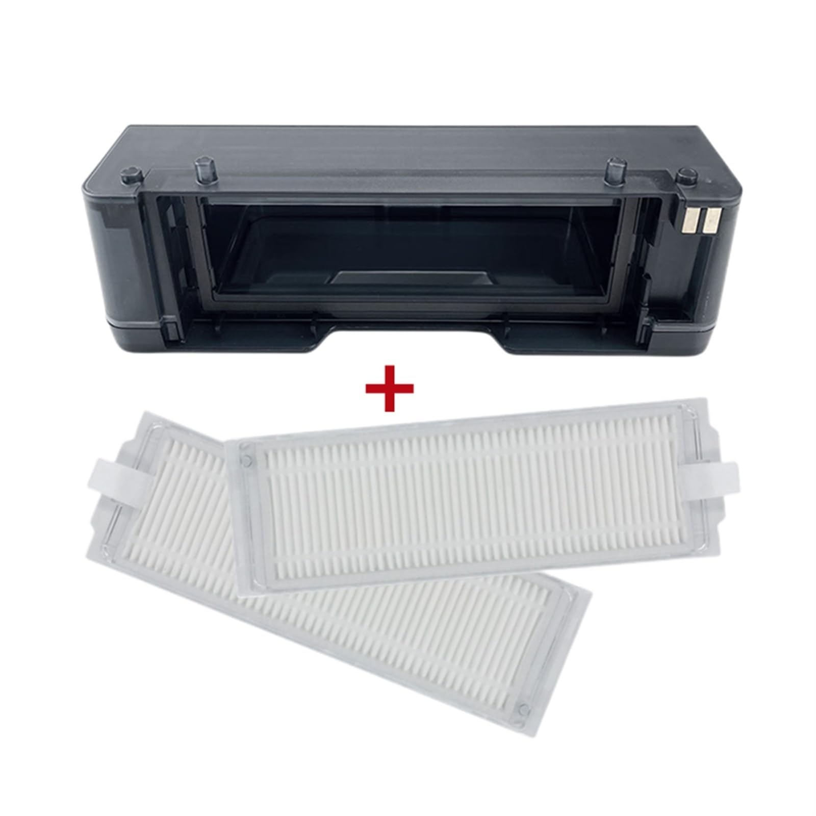 Clynex for Xiaomi, Mijia STYTJ02YM MVXVC01-JG 2 in 1 Wassertank Staubbox Zubehör mit Hepa-Filter Roboter-Staubsaugerteile Staubsauger-Staubbehälter(3Pcs) von Clynex