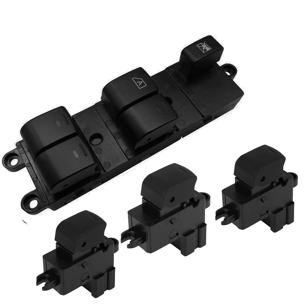 Auto Fensterheber Schalter Elektrischer Fahrer-Beifahrer-Fensterheberschalter-Heberknopf Für Nissan Für Qashqai J10 2007-2011 Elektrischer Fenster-Schalter(C) von Cmjkdsa