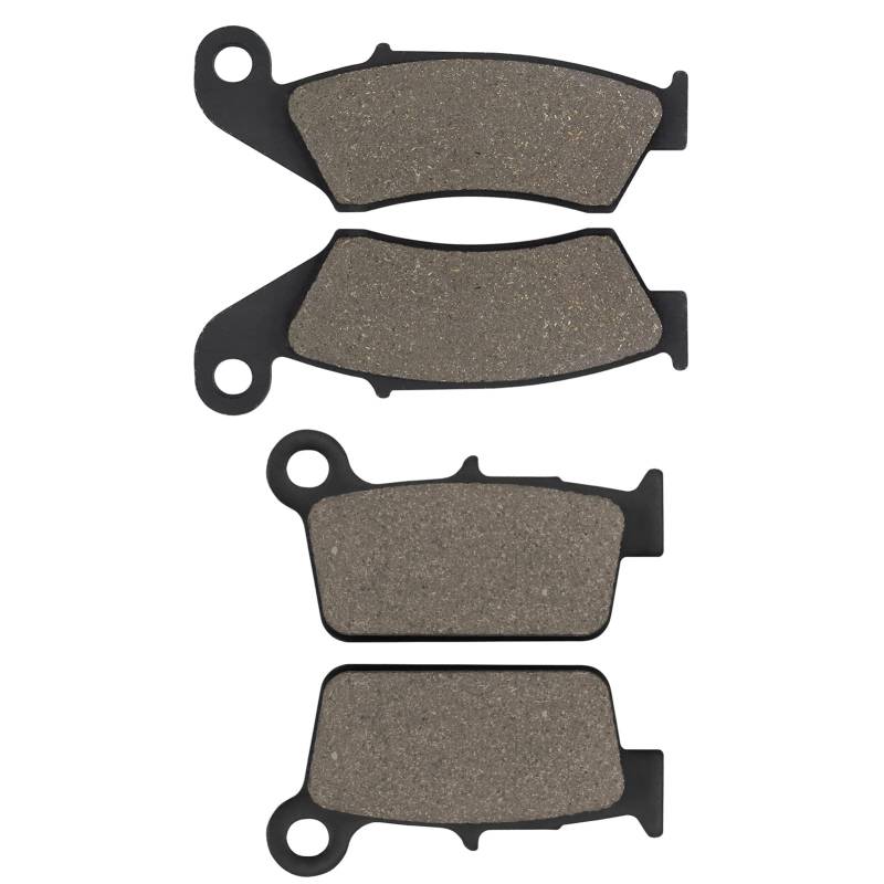 Cnornus Bremsbeläge Vorne und Hinten für YAMAHA YZ 125 WR 250 F 2003-2013 WR250 R 2008-2019 YZ 250 YZ250 F WR 450 F 2003-2015 Halbmetallisch für GAS-GAS EC 125/200/250/300 2009-2015 von Cnornus