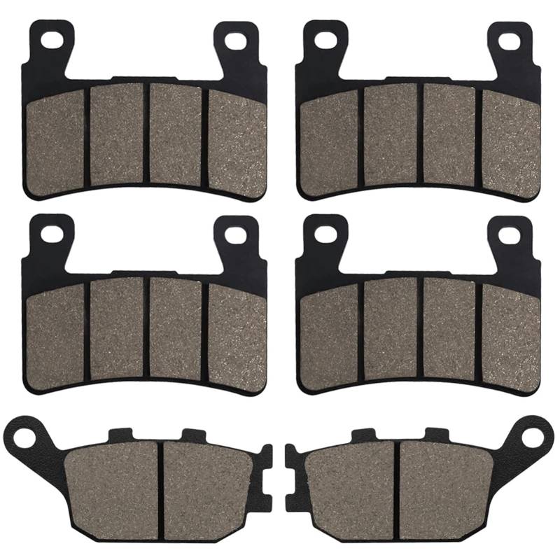 Cnornus Bremsbeläge Vorne und Hinten für Honda CBR 900 RRW/RRX/RRY/RR1-RR3 Fireblade 1998-2003 VTR 1000 SP2/SP3/SP4/SP5/SP6 2002-2006 von Cnornus