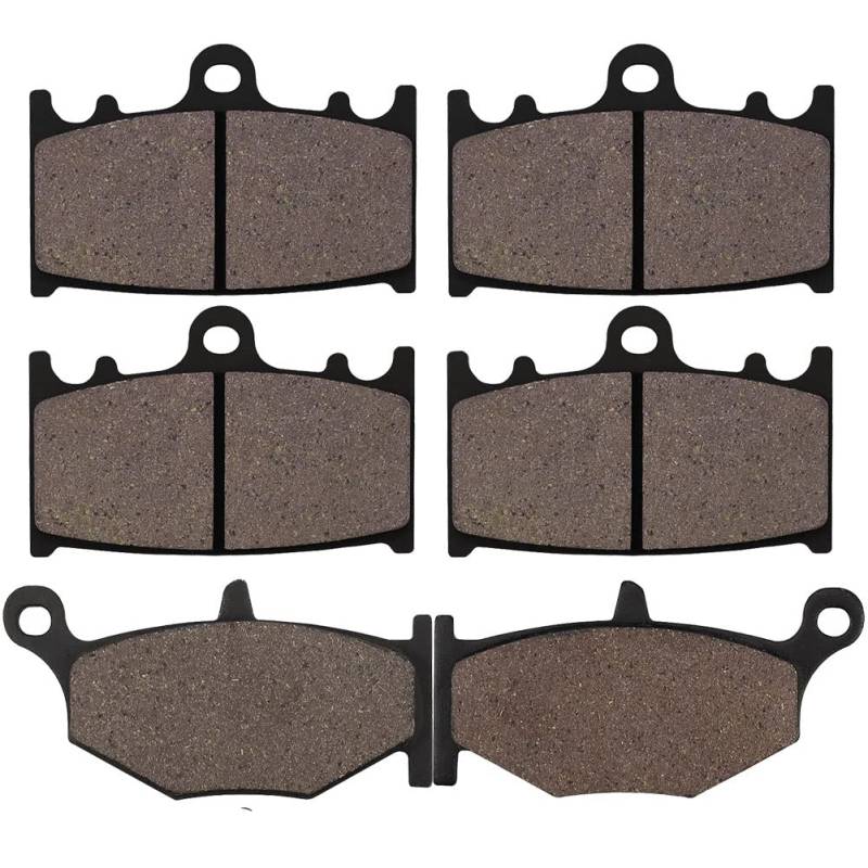 Cnornus Bremsbeläge Vorne und Hinten für SUZUKI GSR 600 K6 K7 K8 2006-2010 GSR 400 K6 2006 von Cnornus