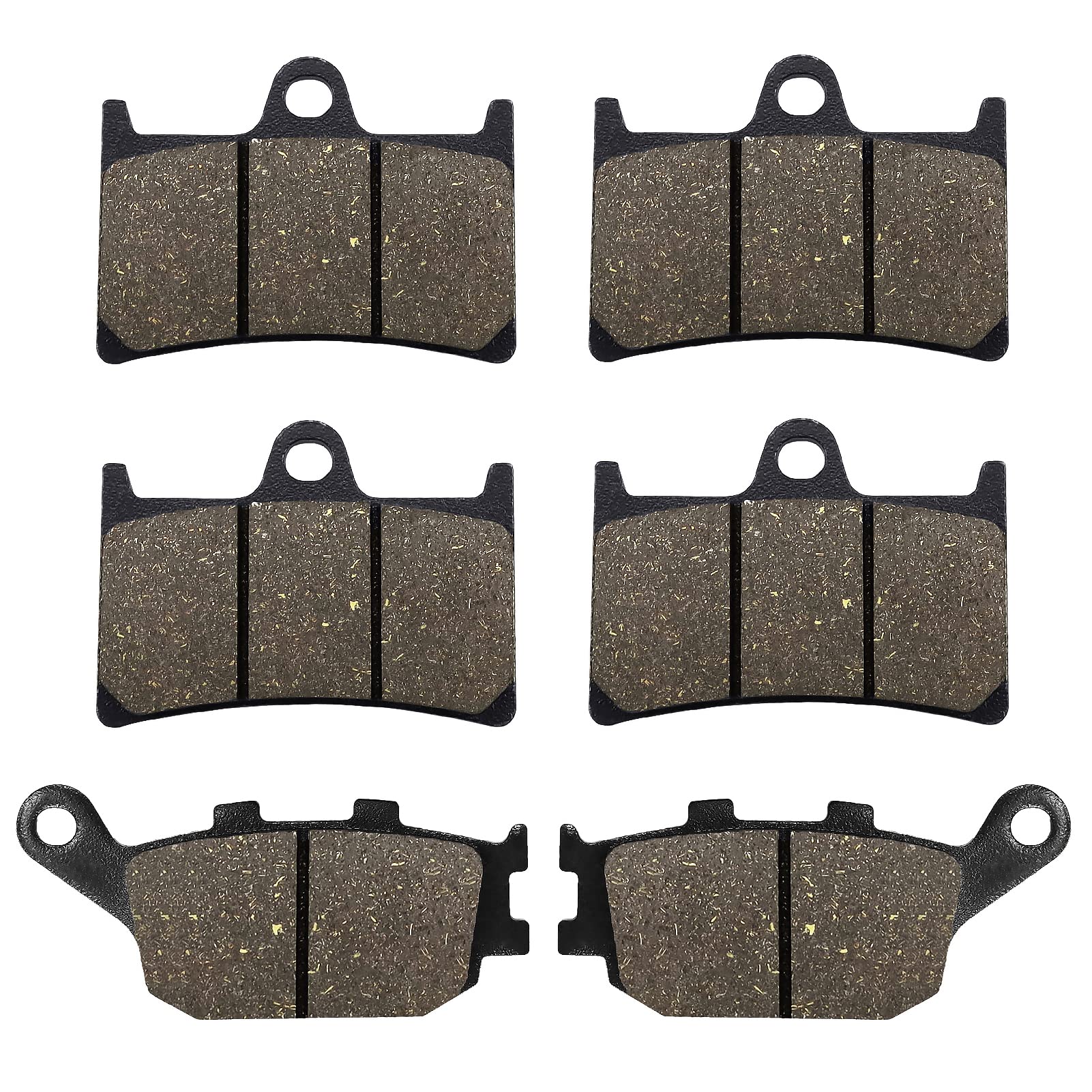 Cnornus Bremsbeläge vorne und hinten kompatibel mit YZF R6 600 2003-2016 / FZ6 Fazer S2 2007-2009 / FZS 1000 2006-2014 / FZ1 Fazer 2006-2015 Cnornus Bremsbeläge vorne und hinten kompatibel mit YZF R6 600 2003-2016 / FZ6 Fazer S2 2007-2009 / FZS 1000 2006-2014 / FZ1 Fazer 2006-2015 von Cnornus
