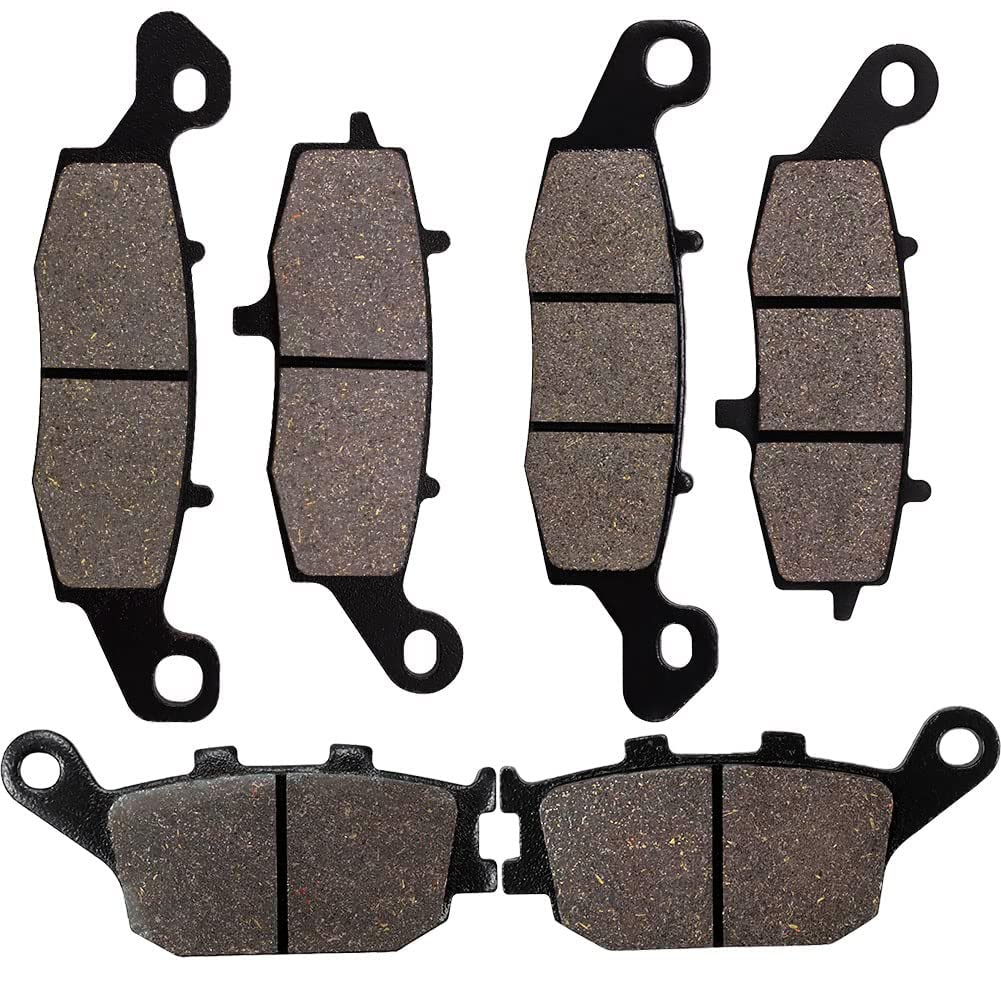 Cnornus Bremsbeläge Vorne und Hinten für Suzuki DL 650 Vstrom 2004-2016/DL 1000 V-Strom 2002-2010/DL 650 Vstrom Xpedition Traveller 2009-2011/DL 650 Vstrom XT Adventure 2012-2016 Cnornus Bremsbeläge Vorne und Hinten für Suzuki DL 650 Vstrom 2004-2016/DL 1000 V-Strom 2002-2010/DL 650 Vstrom Xpedition Traveller 2009-2011/DL 650 Vstrom XT Adventure 2012-2016 von Cnornus