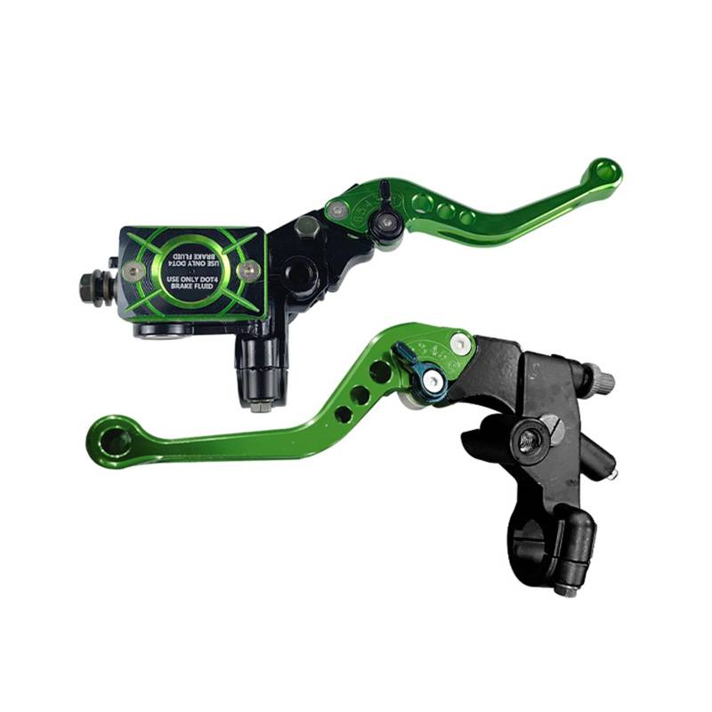 Cnrfeoap 2pcs Motorradzylinder Reservoirhebel 7/8 "Bruchhebel Obere Pumpe Hydraulisch Bremshebelzubehör von Cnrfeoap