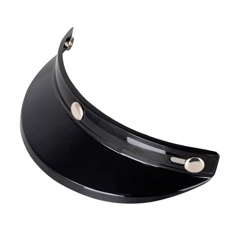 Cnrfeoap 3 Snap Button Schild Für Motorradhelm Up Windschutzobjektiv Für Standard-3-SNAP Open Gesichtshelm von Cnrfeoap