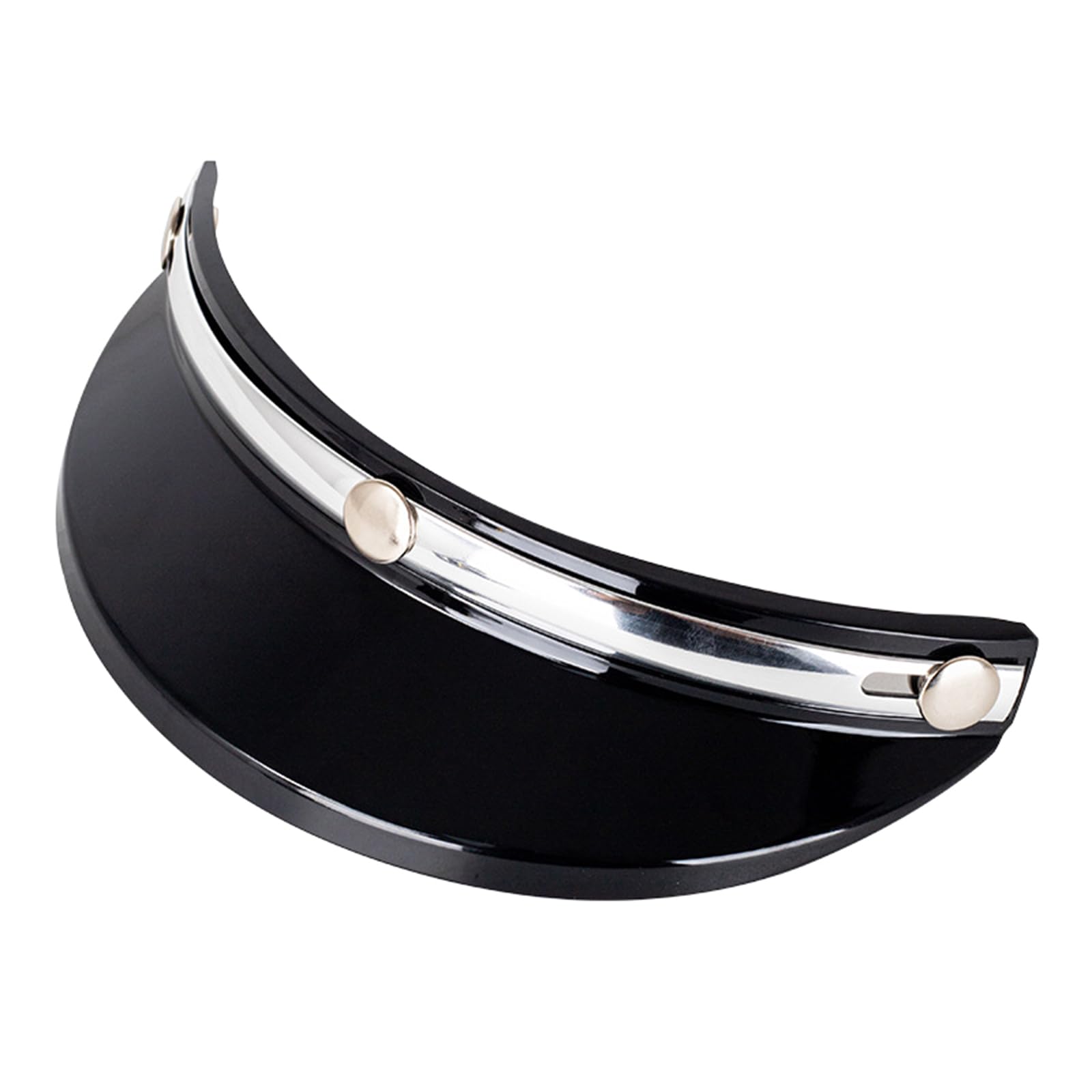 Cnrfeoap 3 Snap Button Schild Für Motorradhelm Up Windschutzobjektiv Für Standard-3-SNAP Open Gesichtshelm von Cnrfeoap