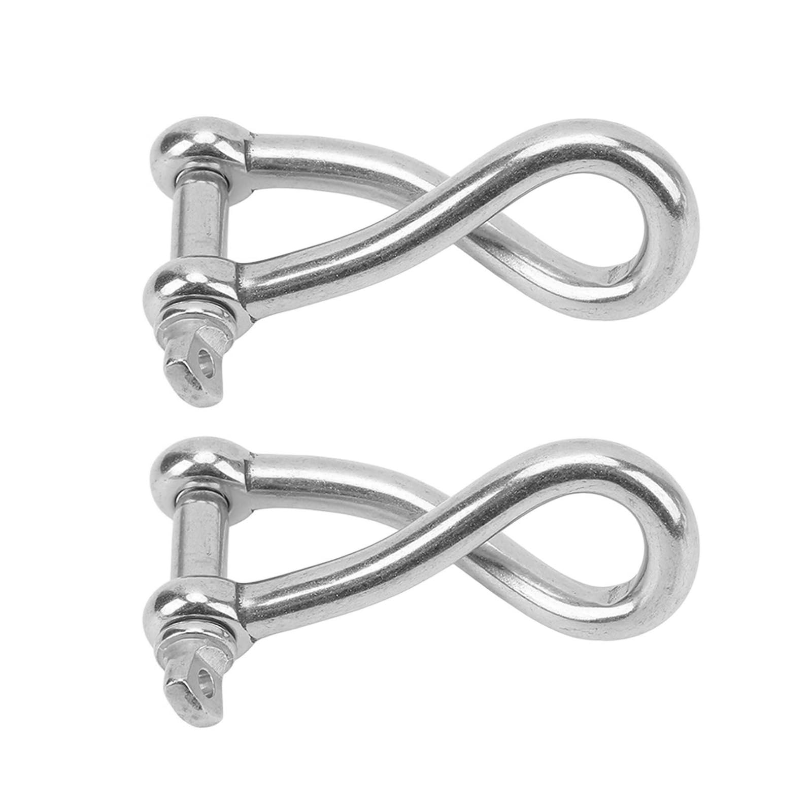 Cnrfeoap 316 Edelstahl Runde Häppchen Korrosionsbeständige Häppchen Secure Link Einfache Installation Zum Bootfahren Und Segeln Cnrfeoap 316 Edelstahl Runde Häppchen Korrosionsbeständige Häppchen Secure Link Einfache Installation Zum Bootfahren Und Segeln von Cnrfeoap