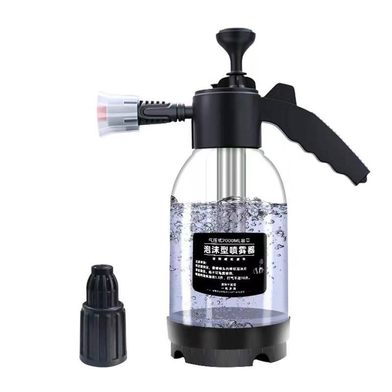 Cnrfeoap Autoschaum Sprüher Wasserlanzen Sprühgerät 2liter Schneeschaum Sprühungspumpe Action Druckdruckresplastflasche Auto Waschung von Cnrfeoap