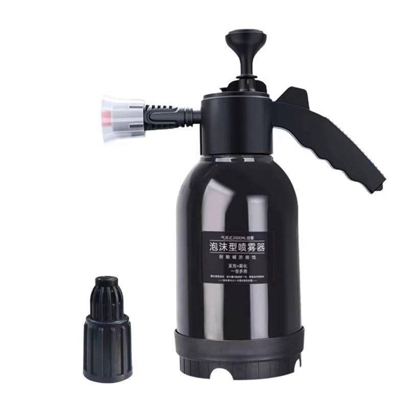 Cnrfeoap Autoschaum Sprüher Wasserlanzen Sprühgerät 2liter Schneeschaum Sprühungspumpe Action Druckdruckresplastflasche Auto Waschung von Cnrfeoap