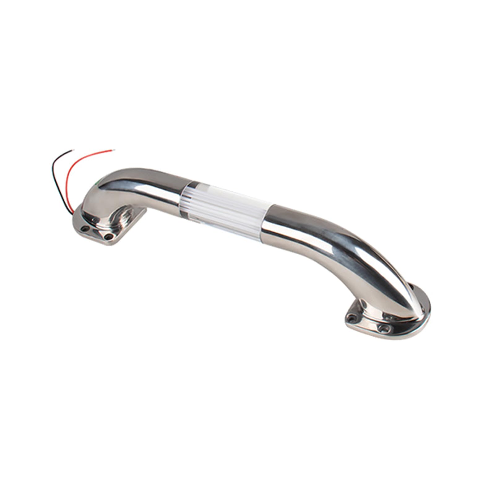 Cnrfeoap Boote Handleitergratt Polierter Edelstahl Roundrohr Mit Blauem LED Licht 13 20 Marine Grab von Cnrfeoap