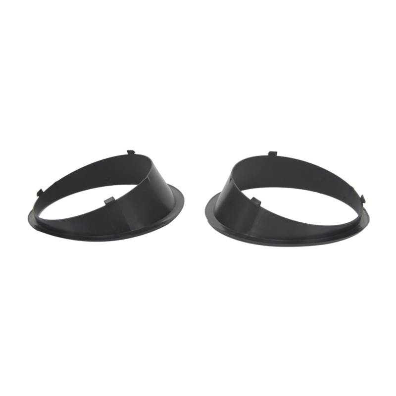Cnrfeoap Frontgrill Scheinwerfer Trimmringe Mit Einfachem Clip On Designs Schutzscheinlicht Scheinwerfer Deckel Verbessert Den Look Für Auto von Cnrfeoap
