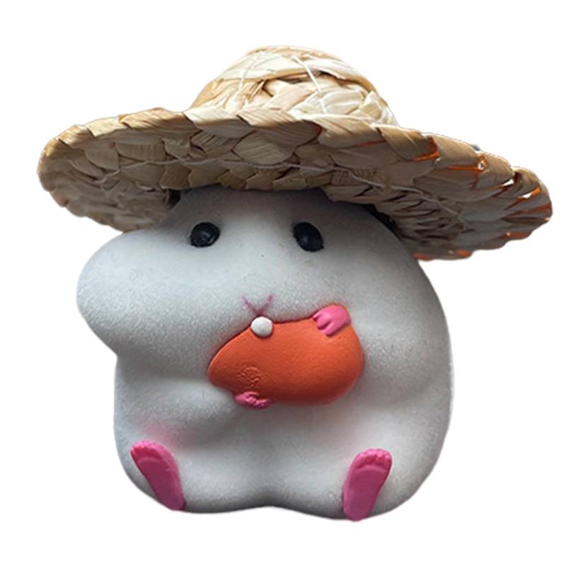 Cnrfeoap Fun Hamster Essen Samenfahrzeug Figur Attraktiv von Cnrfeoap