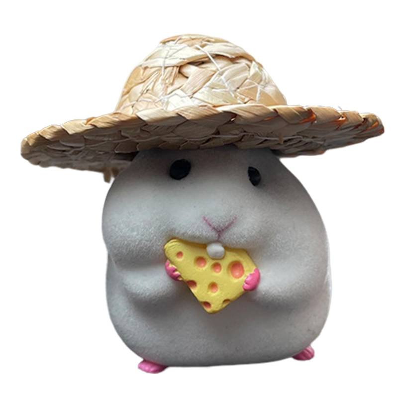Cnrfeoap Fun Hamster Essen Samenfahrzeug Figur Attraktiv von Cnrfeoap