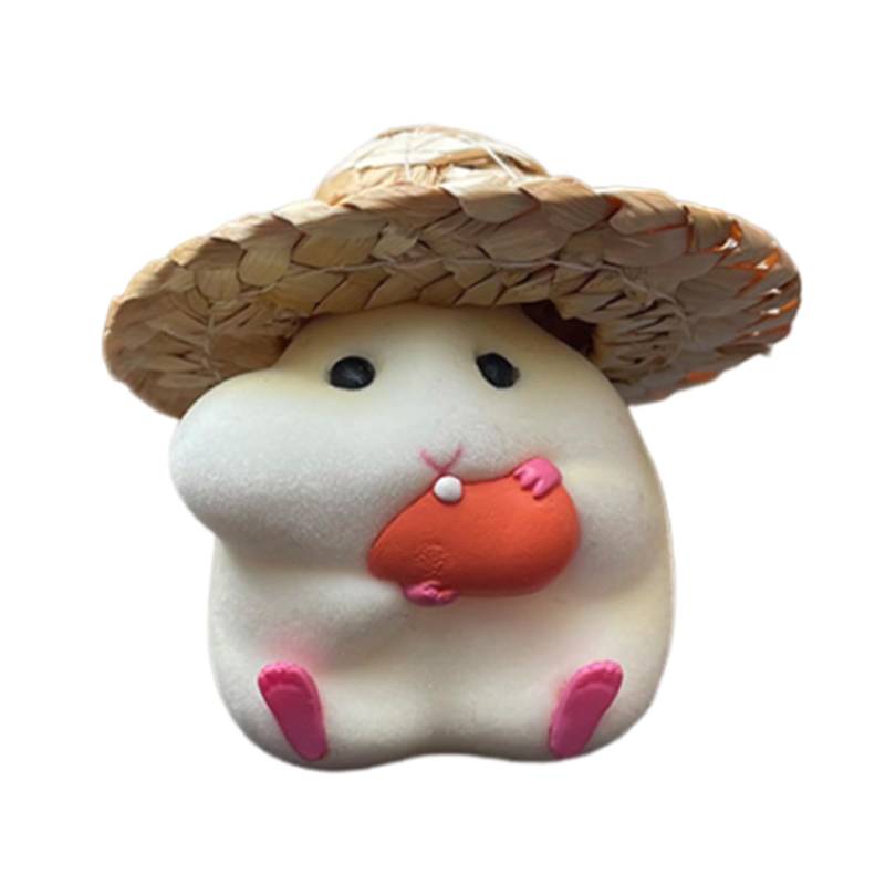 Cnrfeoap Fun Hamster Essen Samenfahrzeug Figur Attraktiv von Cnrfeoap