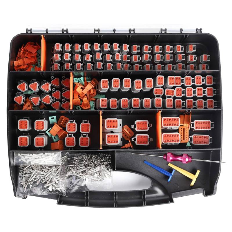 Cnrfeoap Heavy Duty 603 Pieces Steckverbinder Kits Mit 2 3 4 6 8 12 Pin Konfigurationen Die Für Elektrische Reparaturen Für Automobile Geeignet Sind von Cnrfeoap