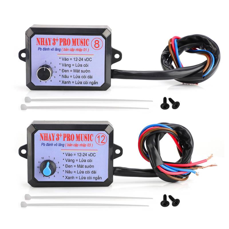 Cnrfeoap Mehrere Lautsprecher Music Controller Kits 8s 12s Anpassbare Rhythmen Für Die Verbesserung Der Fahrzeugfahrzeugschalleinstufung Einfach Installation von Cnrfeoap
